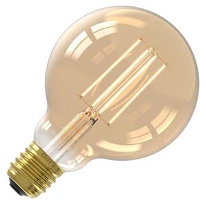 Calex E27 G95 4,5W LED-Filament gold 821 dimmbar