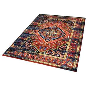 Sanat Teppich "Vintage 1614", rechteckig, Wohnzimmer, Kurzflor, Vintage Look, Retro