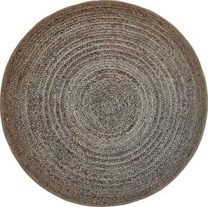Teppich Stampa, Andiamo, rund, Höhe: 5 mm, bedruckt, Flechtoptik, meliert, Boho, verschiedene moderne Designs