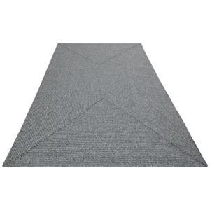 NORTHRUGS Teppich "Trenzado", rechteckig, Flachgewebe, Hand-Made Look, robust, pflegeleicht