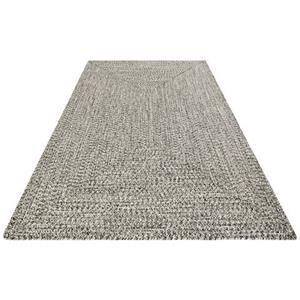 NORTHRUGS Teppich "Trenzado", rechteckig, Flachgewebe, Hand-Made Look, robust, pflegeleicht
