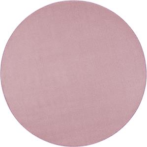 HANSE Home Teppich "Shashi", rund, Kurzflor, Unifarben, farblich passende Kettelung