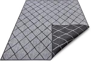 Teppich Malaga Wendeteppich, NORTHRUGS, rechteckig, Höhe: 5 mm, In-und Outdoor geeignet, Robust, Pflegeleicht, Flachgewebe