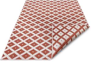 NORTHRUGS Teppich "Nizza", rechteckig, In-und Outdoor geeignet, Robust, Pflegeleicht, Flachgewebe, Wendbar