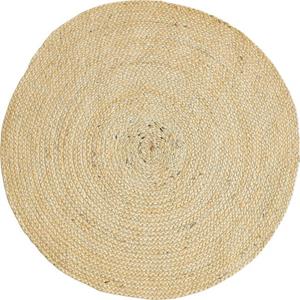 Teppich Ibiza, Home affaire, rund, Höhe: 7 mm, Jute-Teppich, Wendeteppich, handgewebt, Naturfaser, Boho-Stil