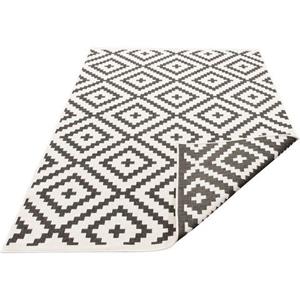 my home Teppich "Ronda Wendeteppich", rechteckig, Sisal-Optik, Flachgewebe, In- und Outdoor, geometrisches Boho Design