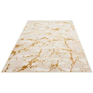 Leonique Teppich "Kalmus", rechteckig, modernes Marmor Design, Kurzflor-Teppich, pflegeleicht, weich