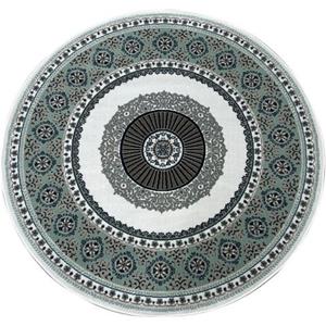 Home affaire Teppich "Shari", rund, Orient-Dekor, mit Bordüre, Kurzflor, weich, pflegeleicht, elegant
