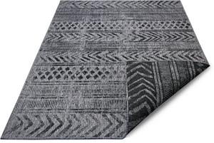 NORTHRUGS Vloerkleed BIRI tweezijdig te gebruiken kleed Geschikt voor binnen en buiten, in boho-stijl, platweefsel