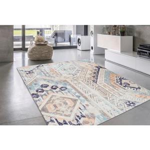 Andas Vloerkleed Ruben Vintage, stijlvolle glans, plat vloerkleed, multicolour, zacht