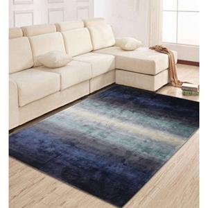 Home affaire Teppich "Katalin", rechteckig, Kurzflorteppich in Seiden-Optik, Teppiche aus 100% Viskose, mehrfarbig