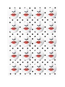 Fornasetti Houten doos - Bruin
