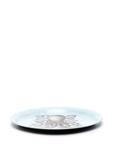Fornasetti Dienblad met print - Blauw
