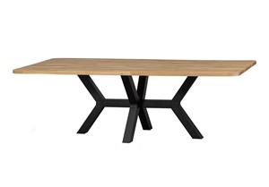 WOOOD Eettafel Combi-tablo Eikenhout, 240 x 100cm - Naturel