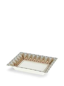 Missoni Home Bord met zig zag print - Bruin