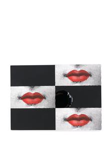Fornasetti Doos met print - Zwart