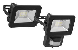 Goobay LED buitenspot zwart, 20W - 1700lm