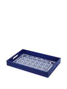 Dolce & Gabbana Rechthoekig dienblad - Blauw
