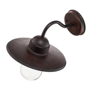 Lindby Roestbruine buitenwandlamp Filip