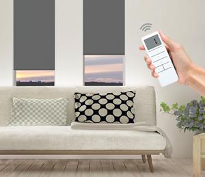 Good Life Elektrisches Rollo "Vau - SMART HOME", abdunkelnd, energiesparend, ohne Bohren