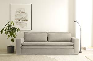 Places Of Style 3-Sitzer PIAGGE, Cord-Bezug - mit Bettfunktion und Bettkasten, mit praktischem Topper