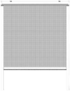 Schellenberg Insektenschutzrollo für Fenster, Fliegengitter, 100 x 160 cm, weiß, 70890