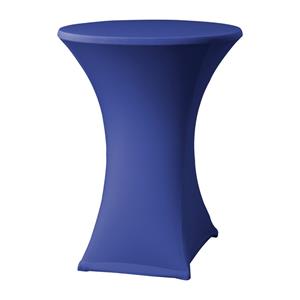 nonbranded Tischhusse für Stehtische Samba D2 blau 85cm