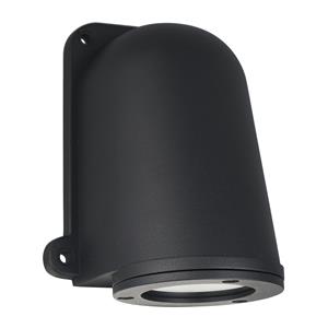 KS Verlichting Pilot Down wandlamp zwart