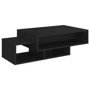 VidaXL Salontafel 105x55x32 cm spaanplaat zwart