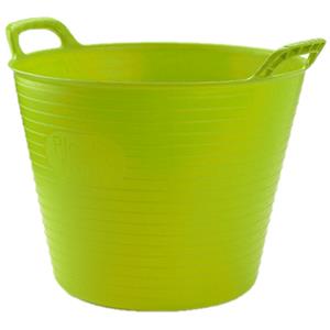 Forte Plastics Flexibele emmer/wasmand groen 25 liter -