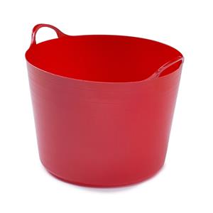 Whitefurze Flexibele emmer - liter - Kunststof - Rood - 43 x 49 x cm -