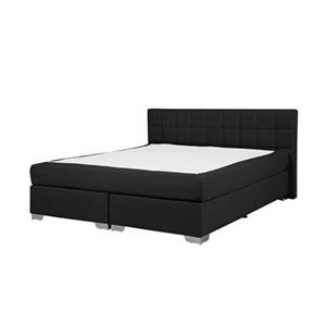 Beliani ADMIRAL Boxspring Zwart 160x200