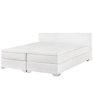 Beliani PRESIDENT Boxspring Wit 180x200