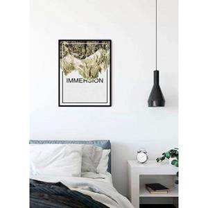 Komar Poster Onderdompeling zandkleur Hoogte: 50 cm
