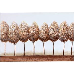 Home affaire Artprint op linnen Trees Motief bomen, 120x80 cm, woonkamer
