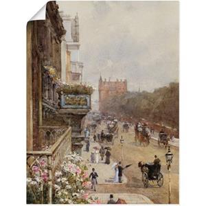 Artland Artprint Piccadilly, London. 1894 als artprint op linnen, muursticker of poster in verschillende maten