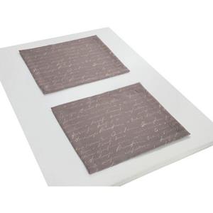 Adam Set placemats Scribble duurzaam van biologisch katoen, gemaakt in duitsland
