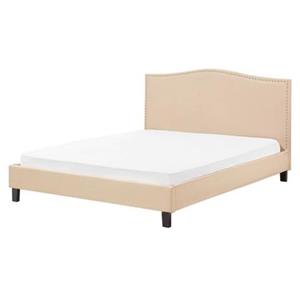 Beliani MONTPELLIER Bed Beige 160x200