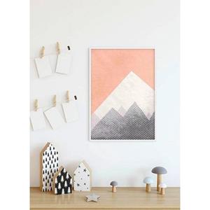 Komar Poster Wild and Free Mountain Hoogte: 40 cm