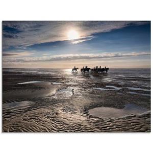 Artland Print op glas Vrijheid aan de zee in verschillende maten