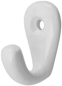 Hermeta HANDDOEKHAAK WIT 0557-79E