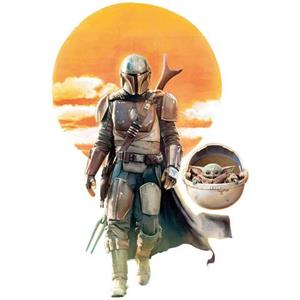 Komar Artprint Mandalorian The Child Family Trip 30 x 40 cm (breedte x hoogte) - 1 deel (1 stuk)