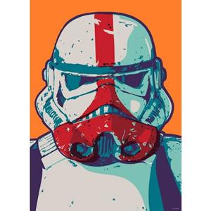 Komar Artprint Mandalorian Pop Art Stormtrooper 30 x 40 cm (breedte x hoogte) - 1 deel (1 stuk)