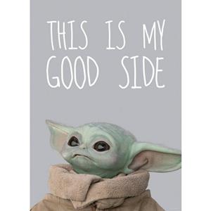 Komar Artprint Mandalorian The Child Chocolate Side 30 x 40 cm (breedte x hoogte) - 1 deel (1 stuk)