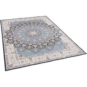 Gino Falcone Vintageteppich ¦ blau ¦ Synthethische Fasern ¦ Maße (cm): B: 160 H: 0,8  - Möbel Kraft
