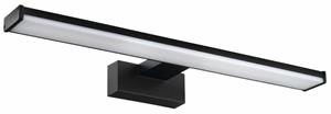 Sapho Chicago LED spiegellamp 40 mat zwart