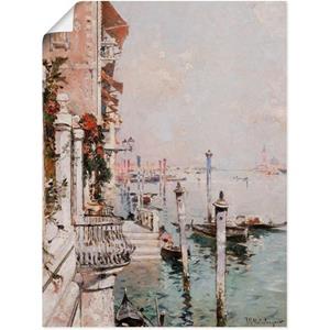 Artland Artprint De Canal Grande, Venetië. als artprint op linnen, muursticker of poster in verschillende maten