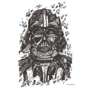 Komar Artprint Star Wars Darth Vader Drawing
