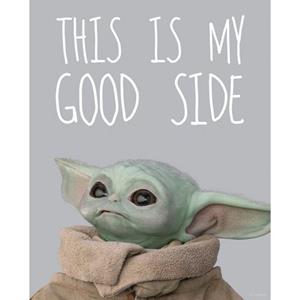 Komar Artprint Mandalorian The Child Chocolate Side 30 x 40 cm (breedte x hoogte) - 1 deel (1 stuk)