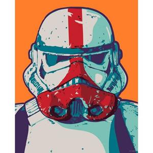 Komar Artprint Mandalorian Pop Art Stormtrooper 30 x 40 cm (breedte x hoogte) - 1 deel (1 stuk)